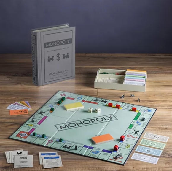 Monopoly Bookshelf Edition Board Game - Picture 3 of 5